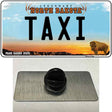 Taxi North Dakota Novelty Metal Hat Pin