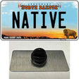 Native North Dakota Novelty Metal Hat Pin