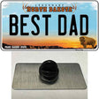 Best Dad North Dakota Novelty Metal Hat Pin