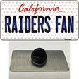 Raiders Fan California Novelty Metal Hat Pin