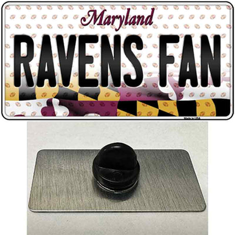 Ravens Fan Maryland Novelty Metal Hat Pin