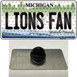 Lions Fan Michigan Novelty Metal Hat Pin