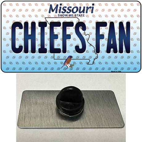 Chiefs Fan Missouri Novelty Metal Hat Pin