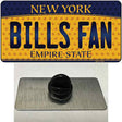 Bills Fan New York Novelty Metal Hat Pin