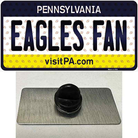 Eagles Fan Pennsylvania Novelty Metal Hat Pin