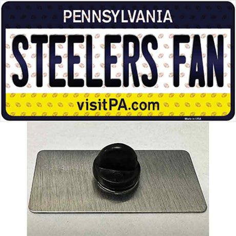 Steelers Fan Pennsylvania Novelty Metal Hat Pin