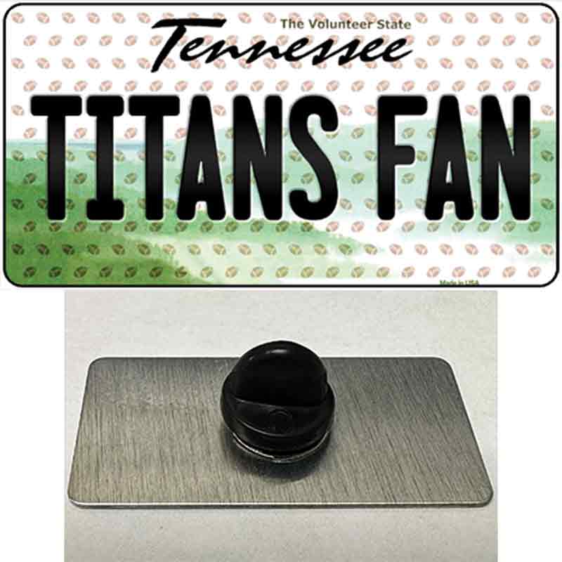 Titans Fan Tennessee Novelty Metal Hat Pin