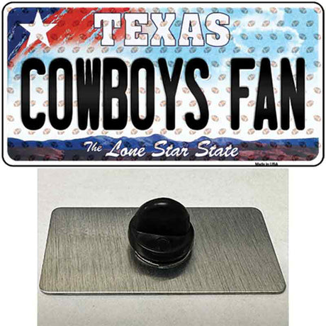 Cowboys Fan Texas Novelty Metal Hat Pin