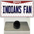 Indians Fan Ohio Novelty Metal Hat Pin