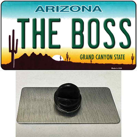 The Boss Arizona Novelty Metal Hat Pin