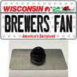 Brewers Fan Wisconsin Novelty Metal Hat Pin