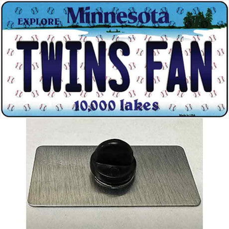 Twins Fan Minnesota Novelty Metal Hat Pin