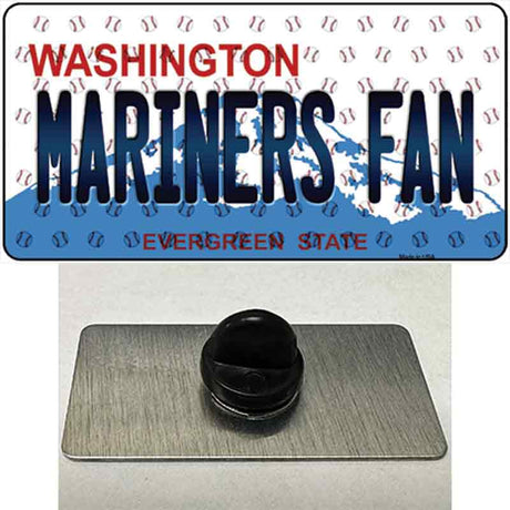 Mariners Fan Washington Novelty Metal Hat Pin