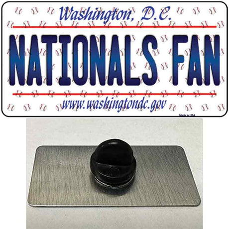 Nationals Fan Washington DC Novelty Metal Hat Pin