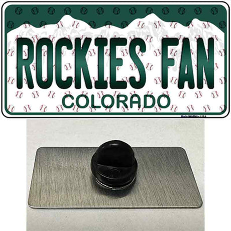 Rockies Fan Colorado Novelty Metal Hat Pin