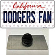 Dodgers Fan California Novelty Metal Hat Pin