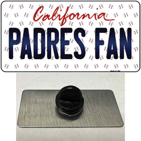 Padres Fan California Novelty Metal Hat Pin