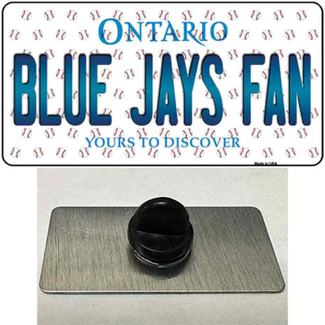 Blue Jays Fan Ontario Novelty Metal Hat Pin