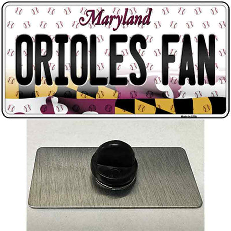 Orioles Fan Maryland Novelty Metal Hat Pin