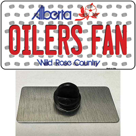 Oilers Fan Alberta Novelty Metal Hat Pin