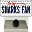 Sharks Fan California Novelty Metal Hat Pin