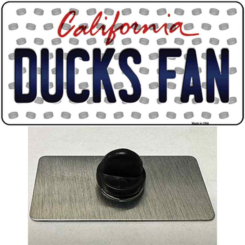 Ducks Fan California Novelty Metal Hat Pin