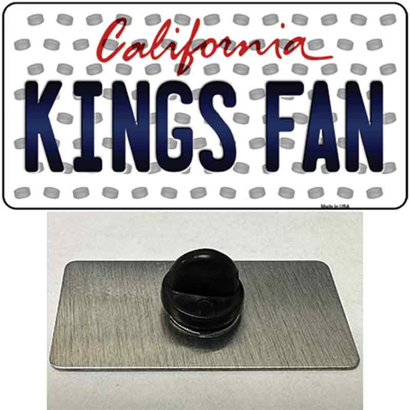 Kings Fan California Novelty Metal Hat Pin