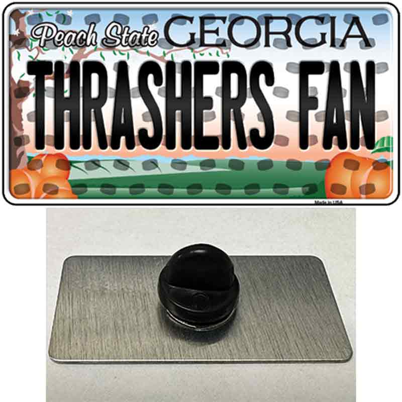 Thrashers Fan Georgia Novelty Metal Hat Pin