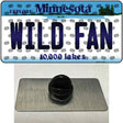 Wild Fan Minnesota Novelty Metal Hat Pin