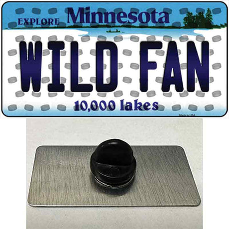 Wild Fan Minnesota Novelty Metal Hat Pin