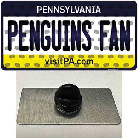 Penguins Fan Pennsylvania Novelty Metal Hat Pin