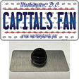 Capitals Fan Washington DC Novelty Metal Hat Pin