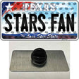 Stars Fan Texas Novelty Metal Hat Pin