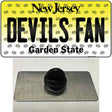 Devils Fan New Jersey Novelty Metal Hat Pin