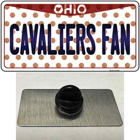 Cavaliers Fan Ohio Novelty Metal Hat Pin