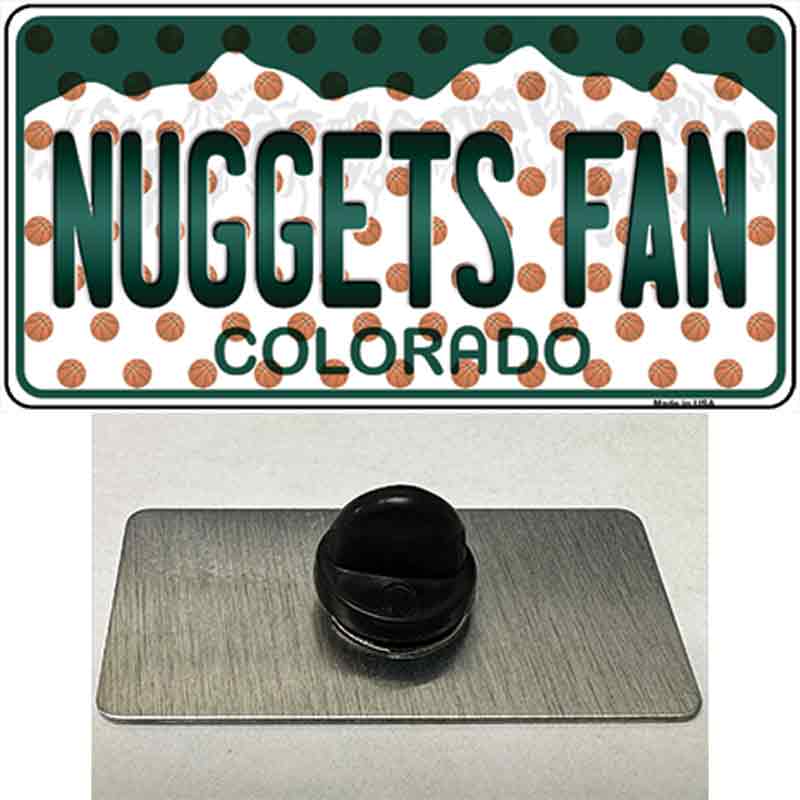 Nuggets Fan Colorado Novelty Metal Hat Pin