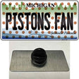 Pistons Fan Michigan Novelty Metal Hat Pin