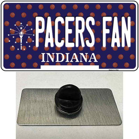 Pacers Fan Indiana Novelty Metal Hat Pin