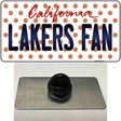 Lakers Fan California Novelty Metal Hat Pin