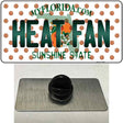 Heat Fan Florida Novelty Metal Hat Pin