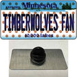 Timberwolves Fan Minnesota Novelty Metal Hat Pin