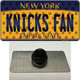 Knicks Fan New York Novelty Metal Hat Pin