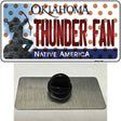 Thunder Fan Oklahoma Novelty Metal Hat Pin