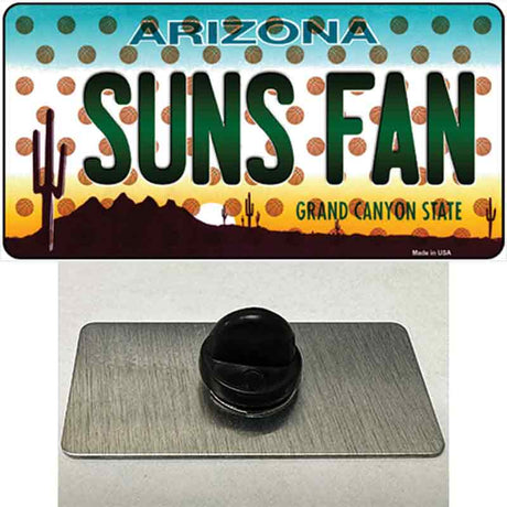 Arizona Suns Fan Novelty Metal Hat Pin