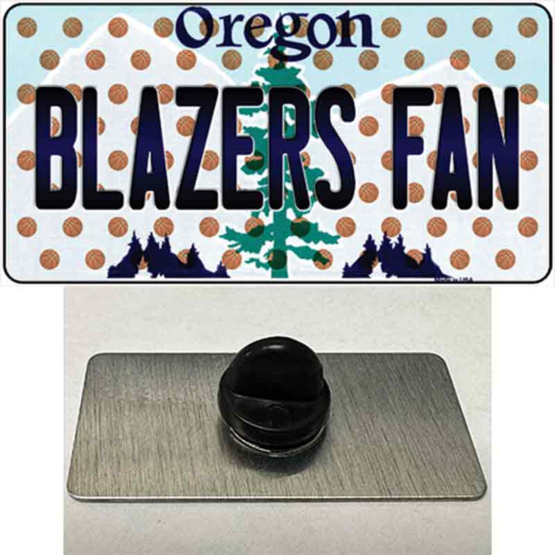 Blazers Fan Oregon Novelty Metal Hat Pin