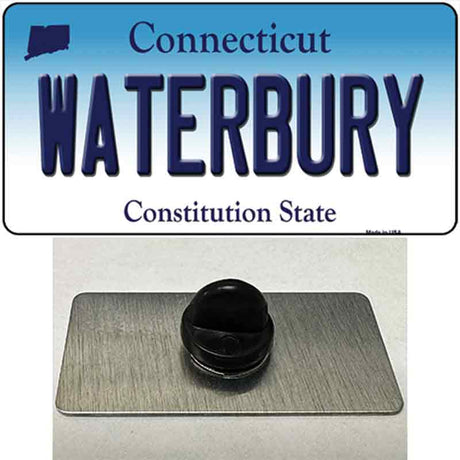 Waterbury Connecticut Novelty Metal Hat Pin