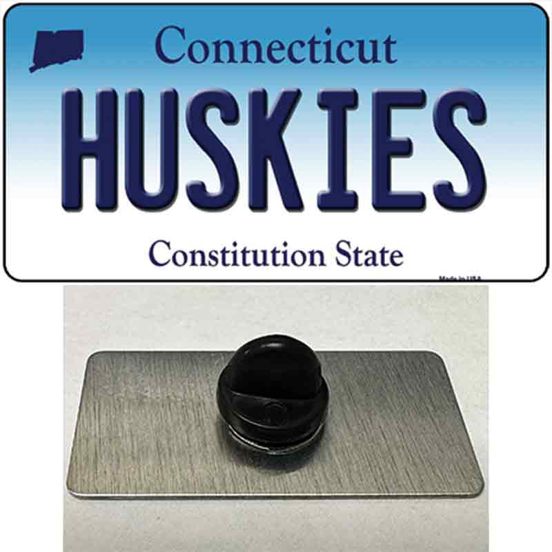 Huskies Connecticut Novelty Metal Hat Pin