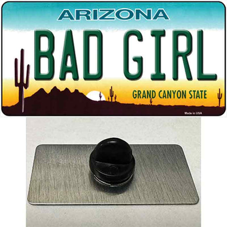 Bad Girl Arizona Novelty Metal Hat Pin