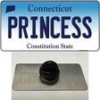 Princess Connecticut Novelty Metal Hat Pin