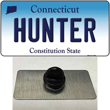 Hunter Connecticut Novelty Metal Hat Pin